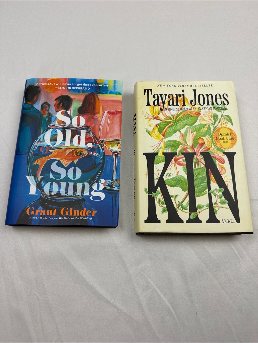 2026 “So Old, So Young” by Grant Ginder & 2026 “Kin” by Tayari Jones
